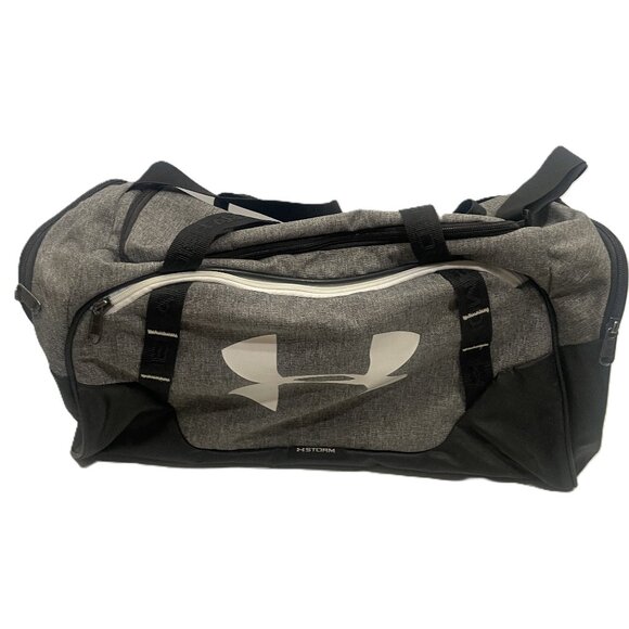 Under Armour Storm Undeniable 3.0 Small Duffle Gym Bag 41L Gray Strap - Picture 1 of 4
